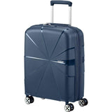 Maleta De Cabina American Tourister Starvibe Spinner 55cm 55x40x20cm 4 Ruedas Azul Marino