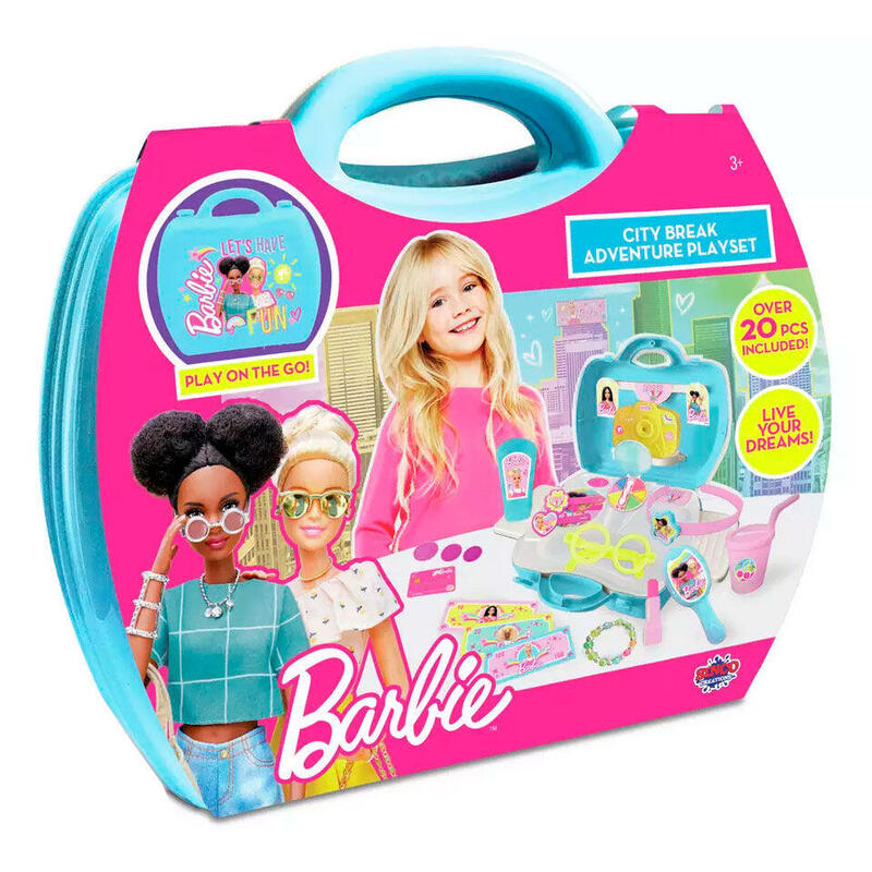 Maletín De Accesorios Barbie - Estilo Y Diversión