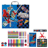 Maletin Papeleria Coloreable Spiderman Marvel