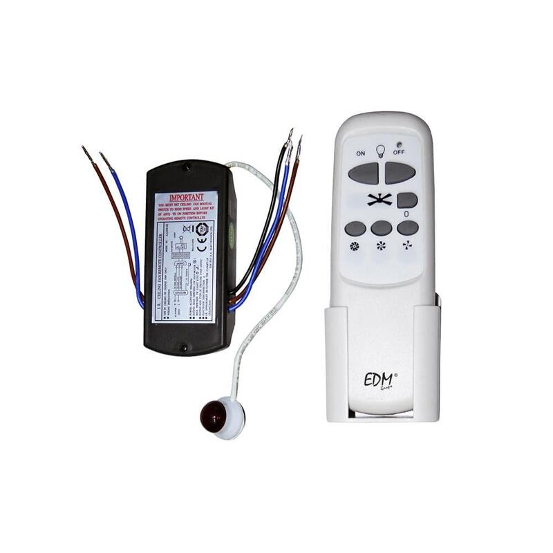 Mando A Distancia + Receptor Universal Para Ventilador De Techo