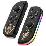 Mando Joy-Con Set Izq/Dcha Nintendo Switch Compatible Negro Tears Rgb