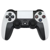 Mando Ps5 Compatible Con Adaptador Blanco Y Negro - Gamepad Ps5/Pc/Android
