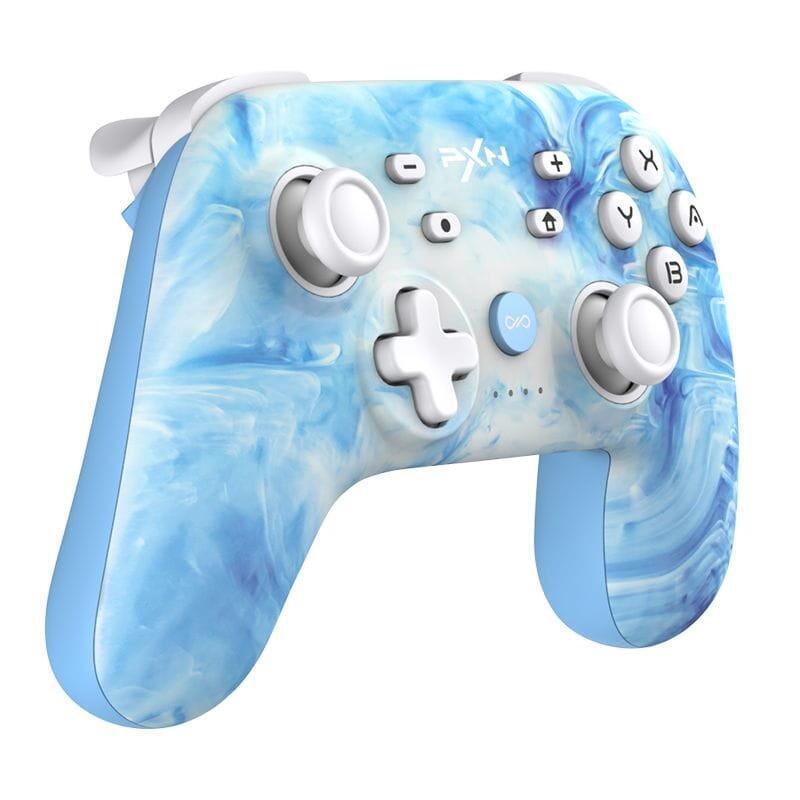 Mando Pxn-P50s Bluetooth Azul Fluido Nintendo Switch/Pc