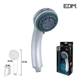 Mango De Ducha Anticalcareo. Clasico. 5 Funciones. Color Cromo. Edm