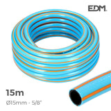 Manguera Jardin Anti-Torsion Profesional Ø Interior 15mm Ø Exterior 20mm (5/8") - Rollo 15m Edm