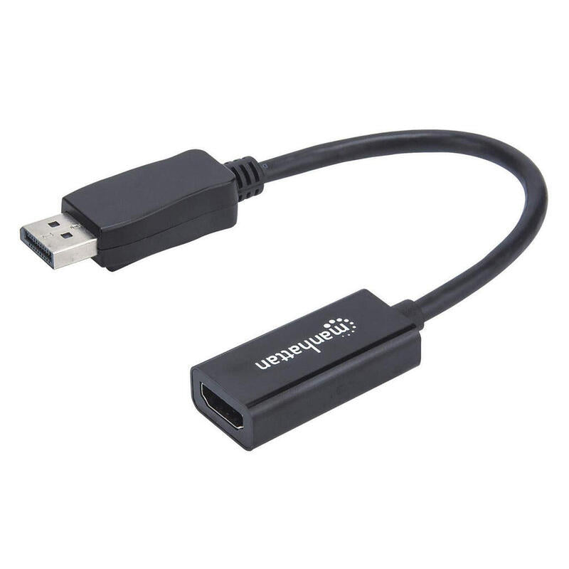Manhattan 151634 Adaptador De Cable Displayport Hdmi Negro