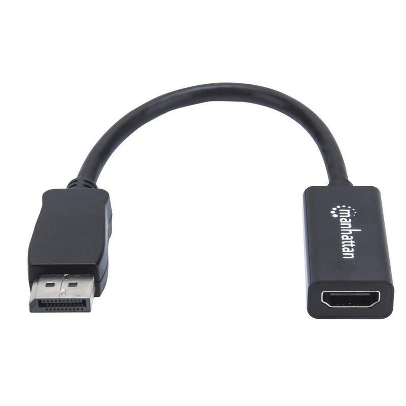 Manhattan 151634 Adaptador De Cable Displayport Hdmi Negro