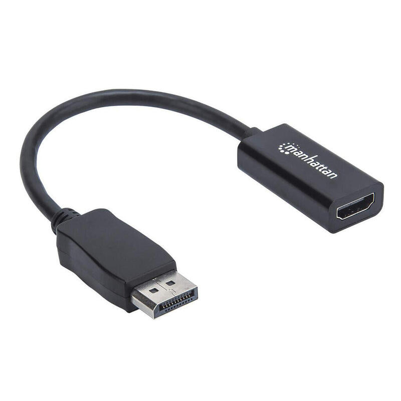 Manhattan 151634 Adaptador De Cable Displayport Hdmi Negro