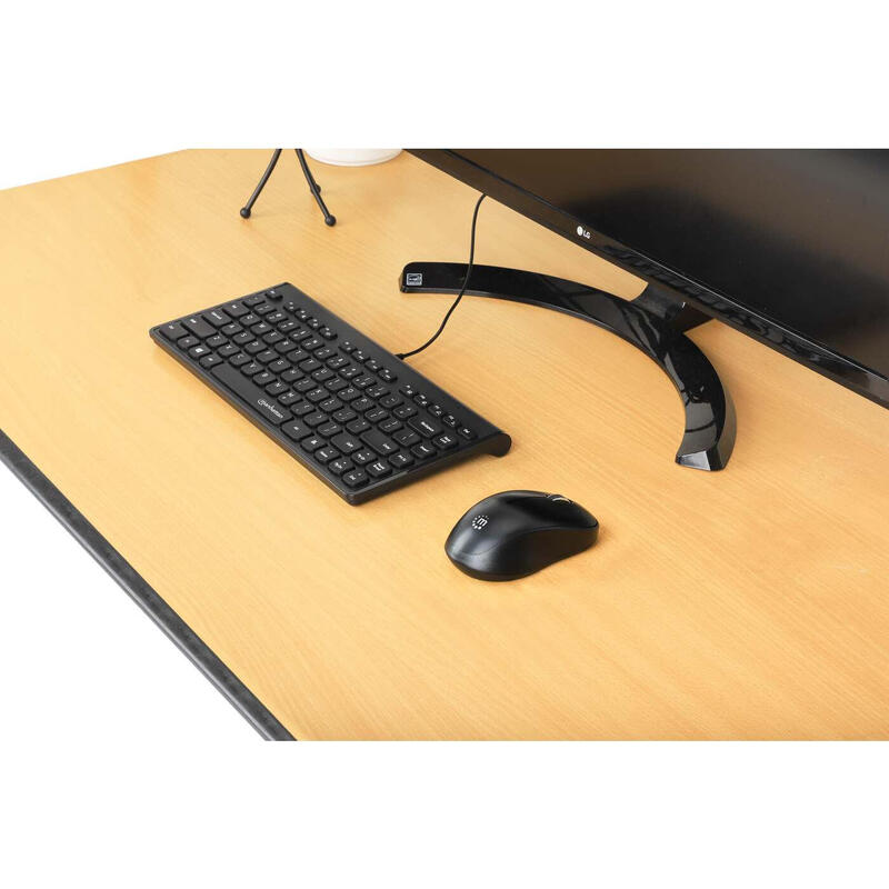 Manhattan Slim Usb Mini-Teclado 1.5m Cable Negro
