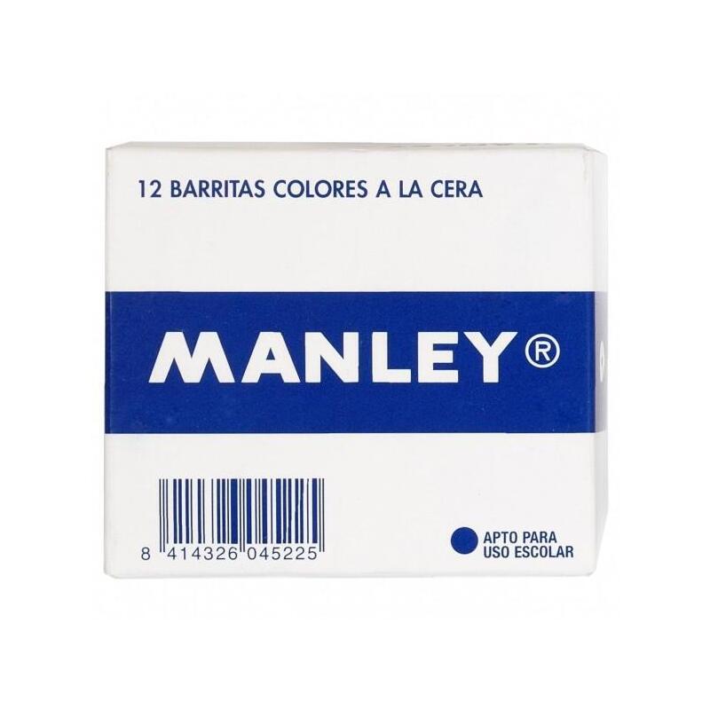 Manley Estuche De 12 Ceras 60mm (33) Carne