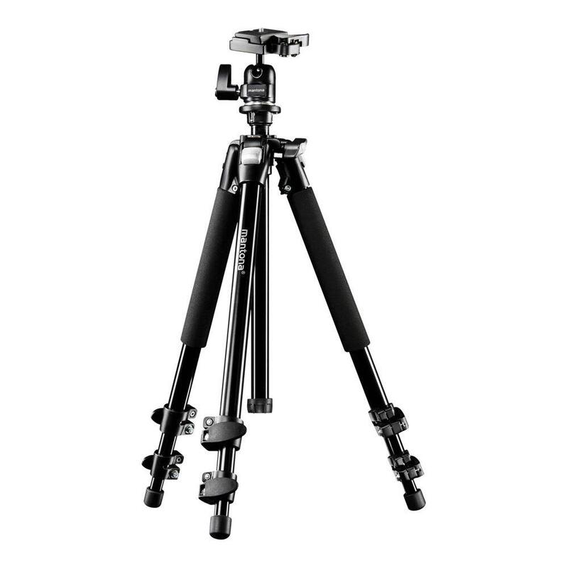 Mantona Scout Tripod With Ball Head, 142cm