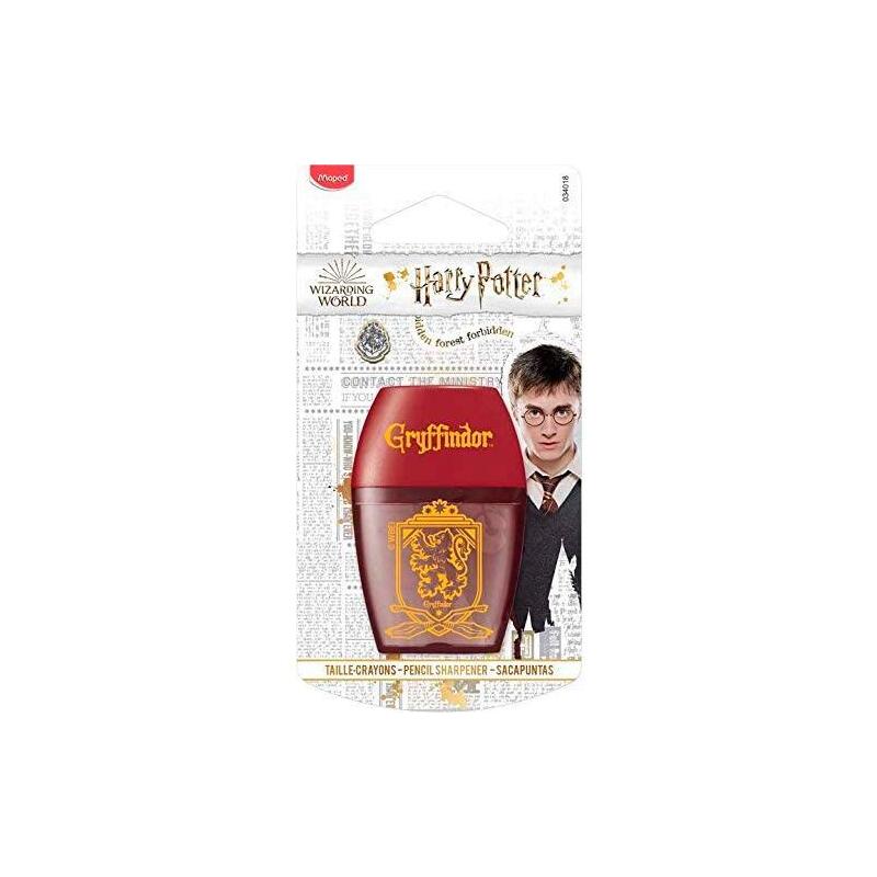 Maped Afilalápices Harry Potter 1 Agujero C/ Depósito Transparente -Blister-