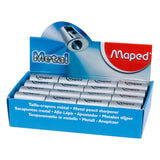 Maped Afilalápices Satellite 1 Agujero Expositor De 32 Plata/Negro Surtidos