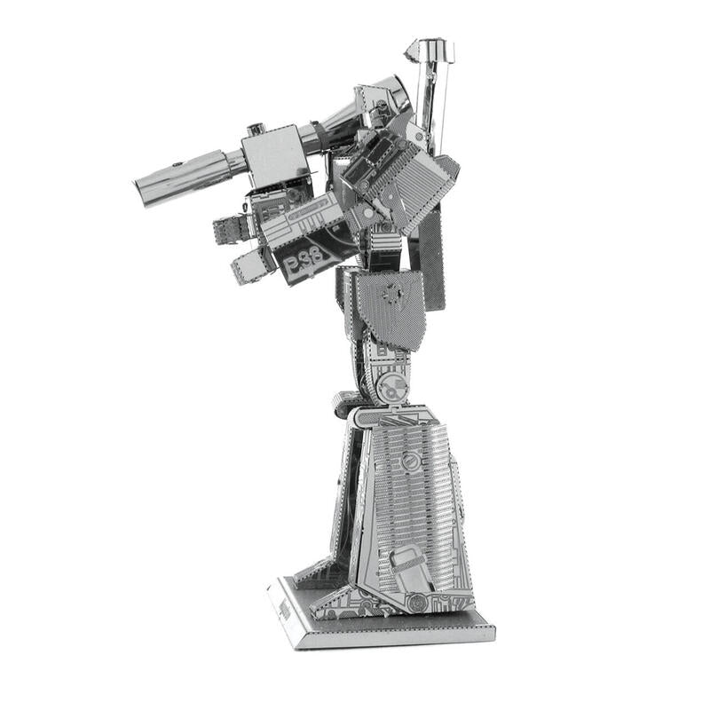 Maqueta 3d Metal Fascinations Megatron Transformers Montaje Sin Pegamento Ni Soldadura Maquetas 3d