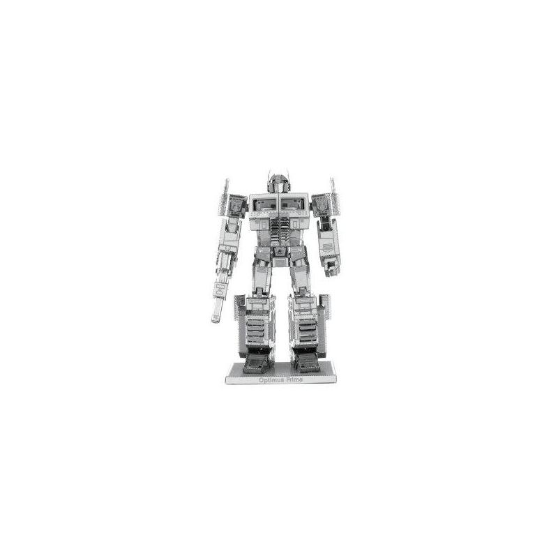 Maqueta 3d Metal Fascinations Optimus Prime Transformers Montaje Sin Pegamento Ni Soldadura