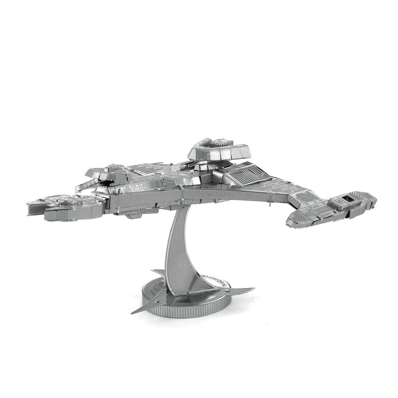 Maqueta 3d Metal Fascinations Star Trek Klingon Vor'Cha Class  Montaje Sin Pegamento Ni Soldadura