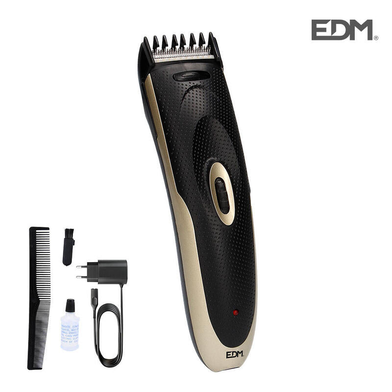 Maquina Corta Cabellos Recargable 10w 4,5x18x4,2cm Edm