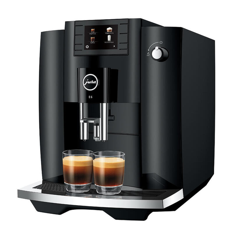 Máquina De Café Espresso Jura E6 Piano Black (Ec)