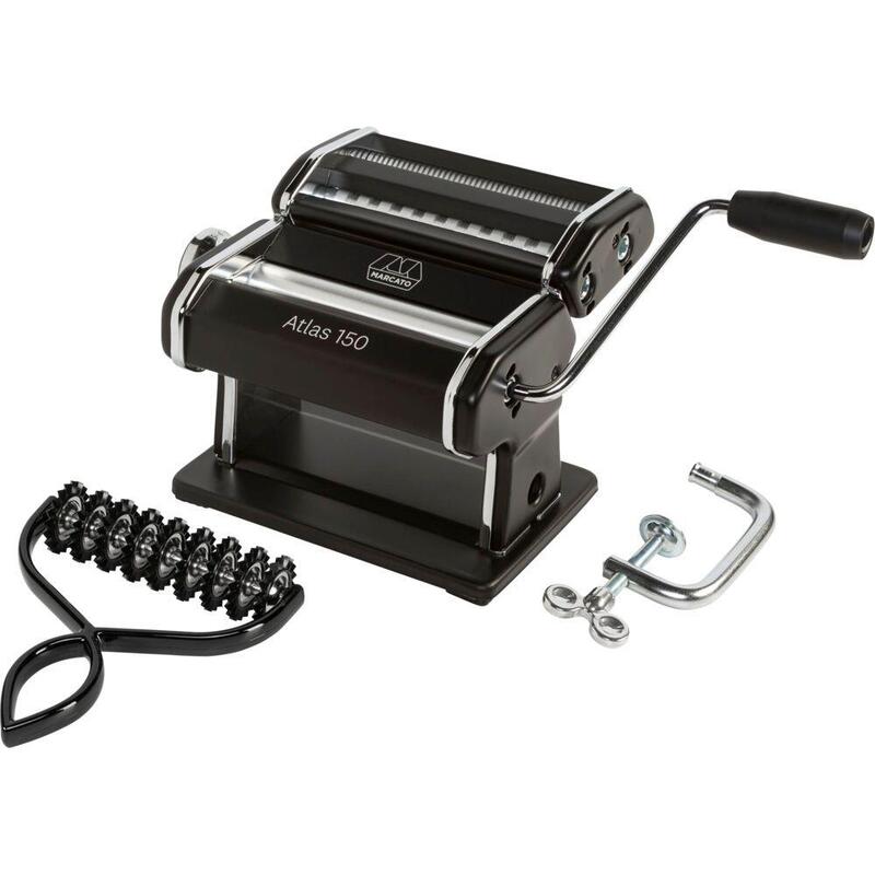 Marcato Atlas 150 Nera + Pasta- Bike Nero