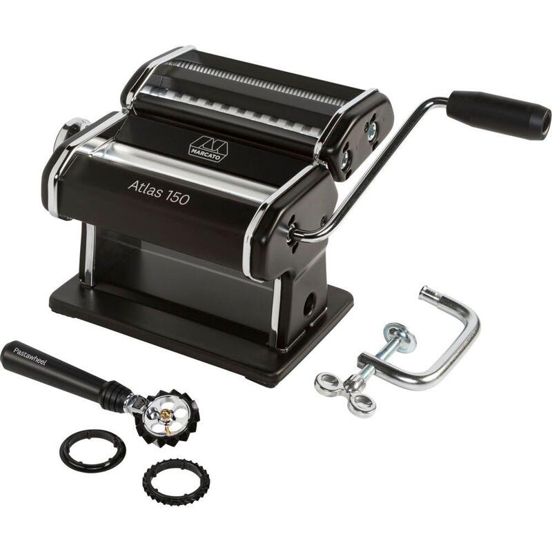 Marcato Atlas 150 Nera + Pasta- Wheel Nero