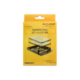 Marco De Instalación Delock 3.5 "Para 2x 2.5" Hdds Metal Negro