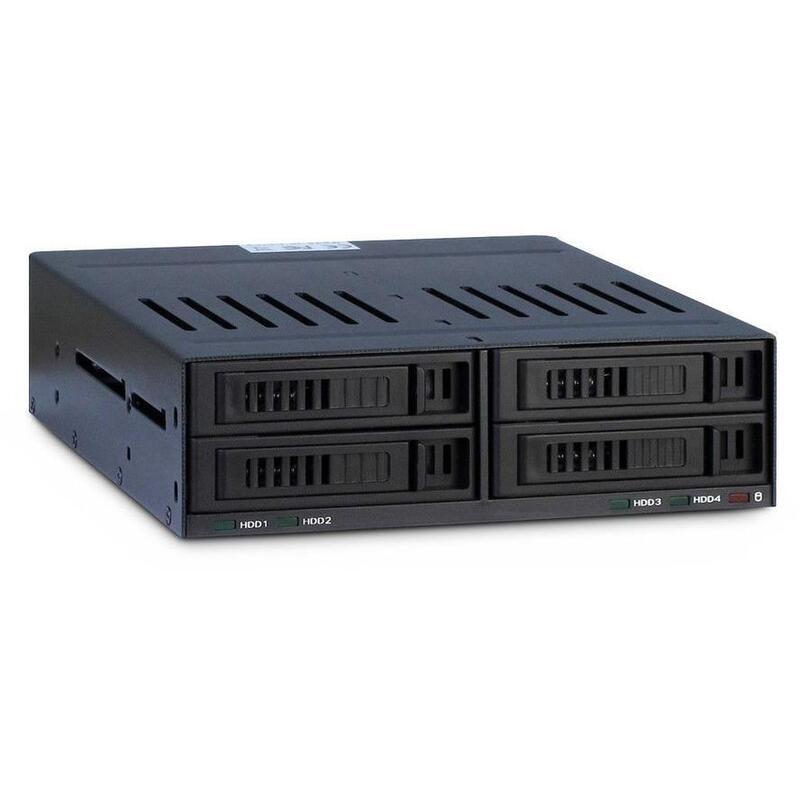 Marco Extraíble Inter-Tech 4x2.5" X-3531 Para Bahía 1x5.25"