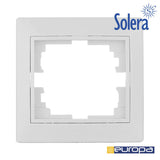 Marco Para 1 Elemento Blanco Serie Europa 83 X 81 X 10 Mm