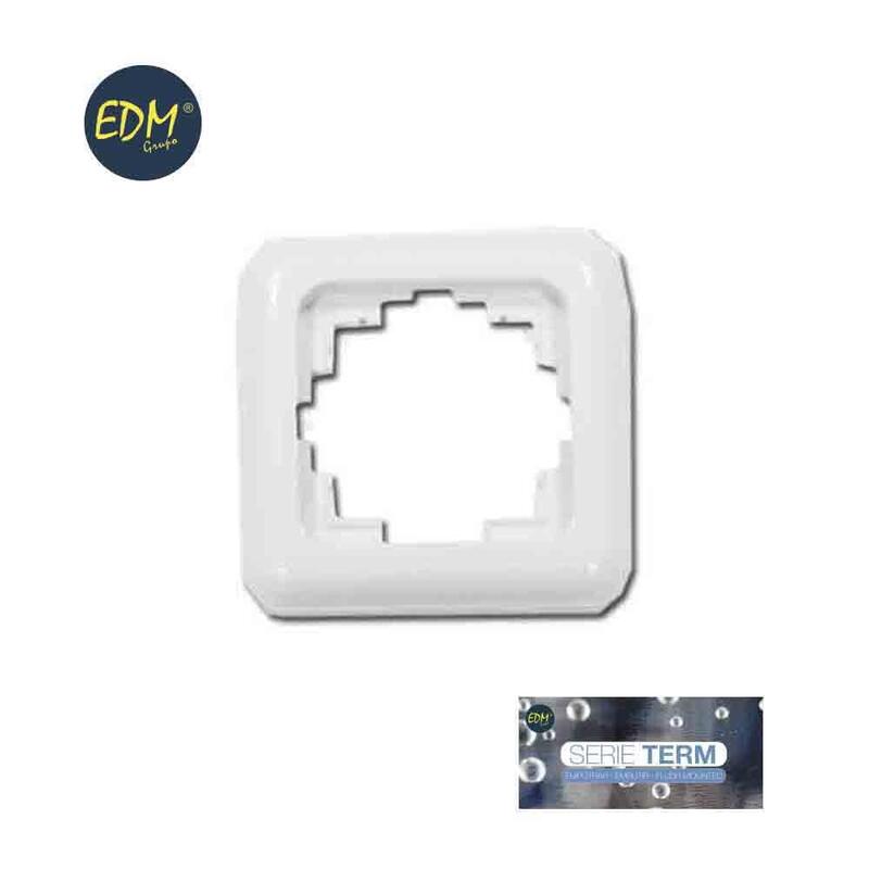 Marco Un Elemento Empotrar "Serie Term" Edm (Bolsa Blister)