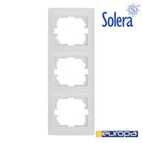 Marco Vertical Para 3 Elementos Blanco 81x225x10mm Serie Europa Solera Erp63u