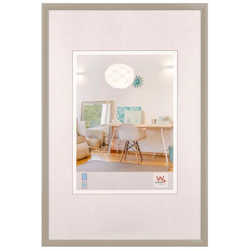 Marco  Walther New Lifestyle 21x29,7 Plástico Gris Din A4 Kv130t