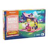 Marioinex Bloques Mini Waffle Farmer Encantadora Granja, 112 Piezas