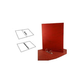 Mariola Carpeta Anillas Mixtas 2x25mm Folio Cartón Forrado Plastificado Mate Cuero