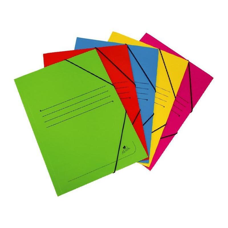 Mariola Carpeta Cartón 500 Gr Solapa Gomas Folio Mate Rojo -20u-