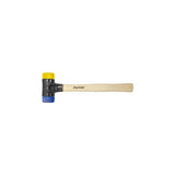 Martillo De Cara Blanda Wiha Safety Blando / Semiduro Negro/Madera, Ø 50mm 26655