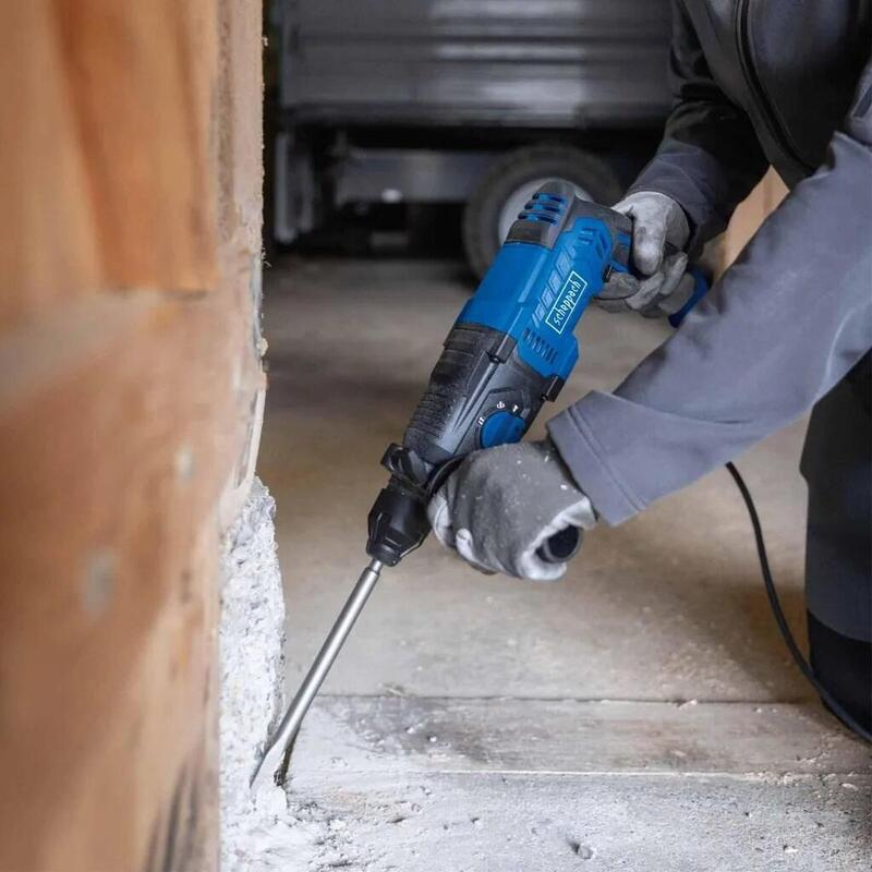 Martillo Perforador Sds Plus De 1050 W, 3j, 26 Mm, Modelo Dh2260, De Scheppach