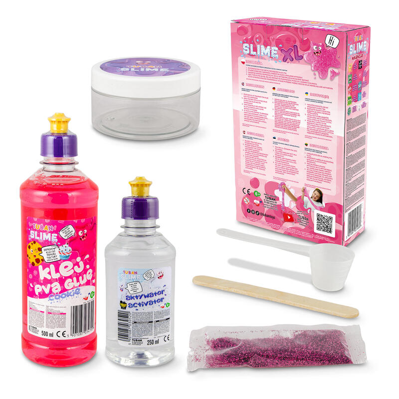 Masa Plastyczna Kit Super Slime - Ciastko Xl