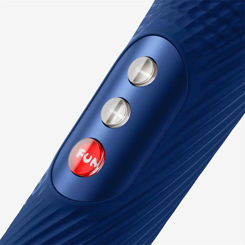 Fun Factory - Vim Wand Rumble Vibrador Recargable Silicona Azul Medianoche