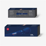 Fun Factory - Vim Wand Rumble Vibrador Recargable Silicona Azul Medianoche
