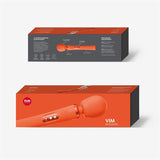 Fun Factory - Vim Wand Rumble Vibrador Recargable Silicona Naranja