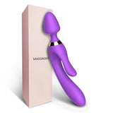 Masajeador Y Vibrador Púrpura