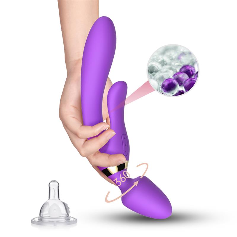 Masajeador Y Vibrador Púrpura