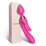 Masajeador Y Vibrador Rosa