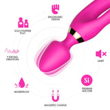 Masajeador Y Vibrador Rosa