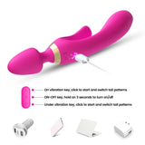 Masajeador Y Vibrador Rosa