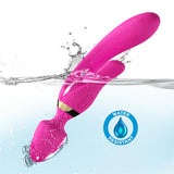Masajeador Y Vibrador Rosa