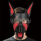 Máscara Cachorro Rebellion Reign Scarred Alpha Rojo