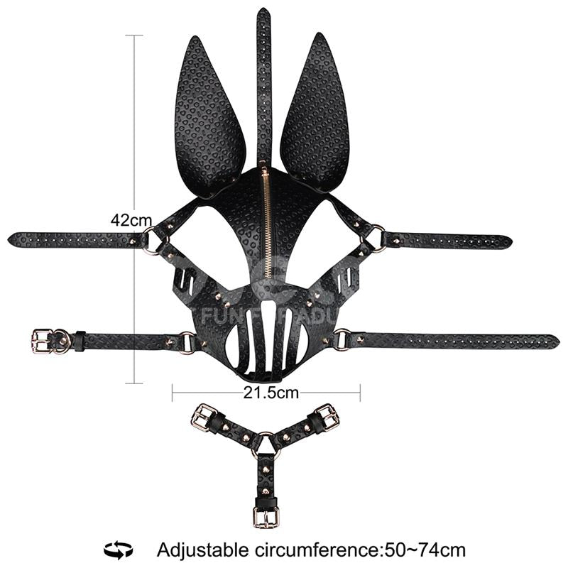 Máscara Conejo Rebellion Reign Dark Bunny