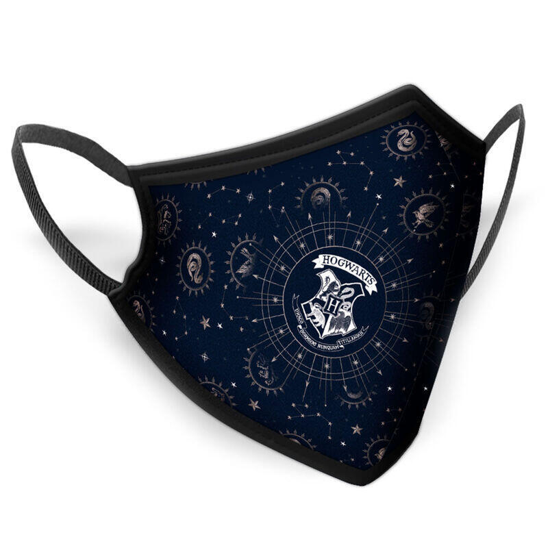 Mascarilla Reutilizable Hogwarts Harry Potter Adulto