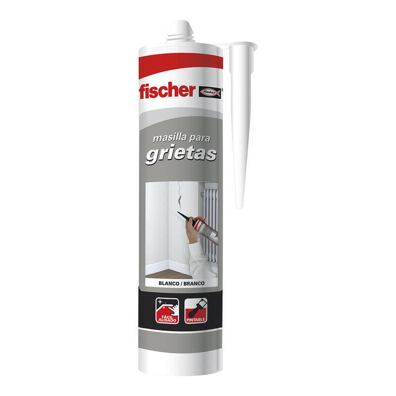 Masilla Grietas Blanca Fischer 300ml 98675