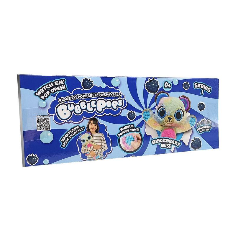 Maskotka Bubble Pops Pachnace Maskotki - Jezynowy Mis